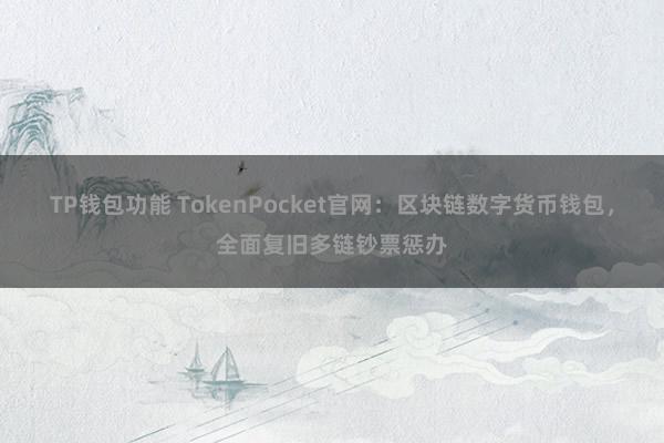 TP钱包功能 TokenPocket官网：区块链数字货币钱包，全面复旧多链钞票惩办